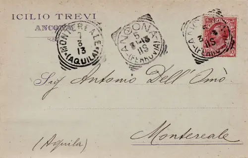 #ANCONA: Kopfstück - ICILIO TREVI