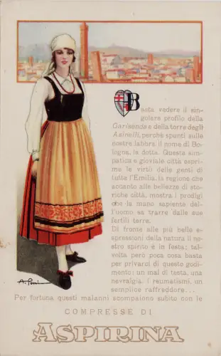 #ASPIRINA - Bayer: Die italienischen Städte - BOLOGNA