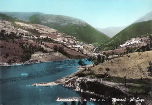 #ACQUACANINA - UMGEBUNG - DER SEE (Farbe)