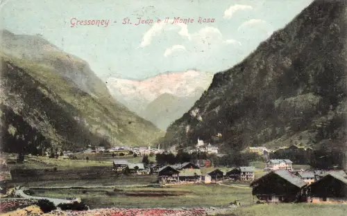 #GRESSONEY ST. JEAN E IL MONTE ROSA