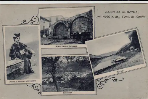 #SCANNO: Grüße aus 4 Ansichten - 1930