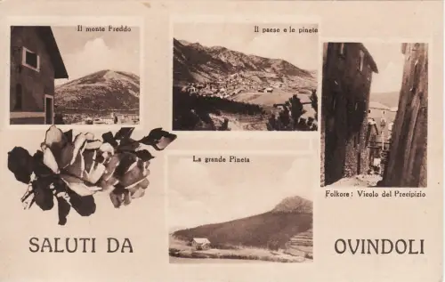 #OVINDOLI: SALUTI DA - 1932