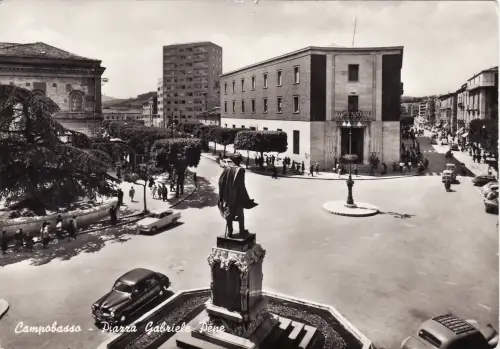 #CAMPOBASSO: PIAZZA GABRIELE PEPE