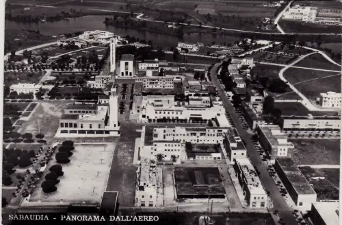 #SABAUDIA: PANORAMA AUS DEM FLUGZEUG