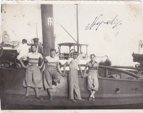 * RADSPORT - 3 Fotos - Radfahrer Coppa Gervasi, Neapel 1932