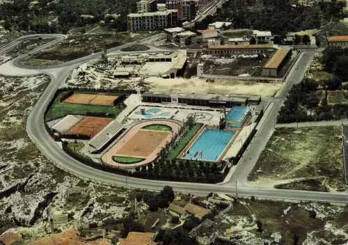 #SYRAKUS: ZITADELLE DES SPORTS AUS DEM FLUGZEUG GESEHEN