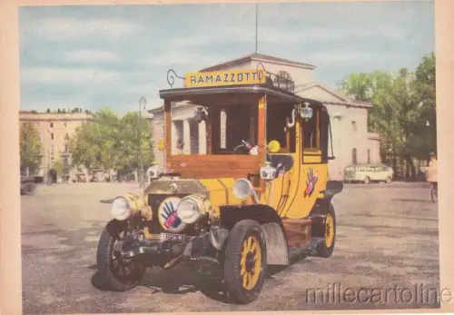 * RAMAZZOTTI - Werbeauto 1905 - Giro Ciclistico d'Italia
