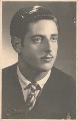 MACERATA - Herren - Fotokarte Ghergo 1948