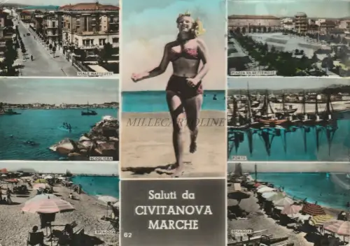 CIVITANOVA MARKEN - Grüße - Damen im Badeanzug 1958