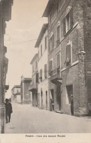 PESARO - Casa ove nacque Rossini 1927