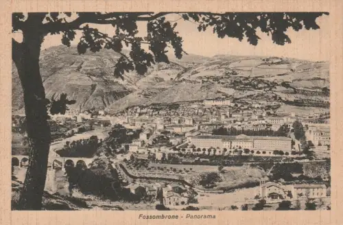 FOSSOMBRONE - Panorama - Ed.Cucchi