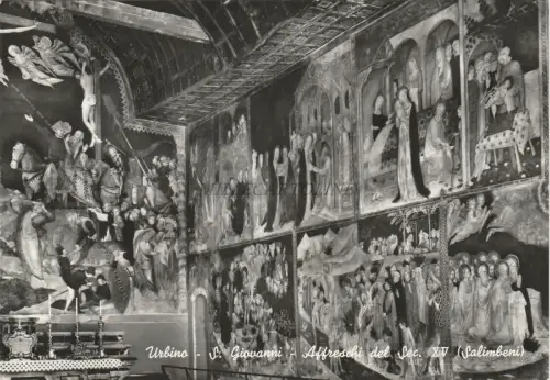 URBINO - S.Giovanni - Fresken des 15. Jahrhunderts (Salimbeni)