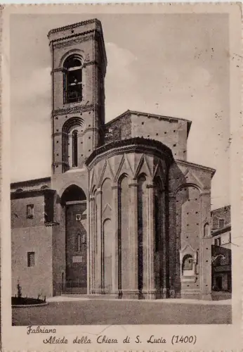 #FABRIANO: APSIS DELLA CHIESA DI S. LUCIA