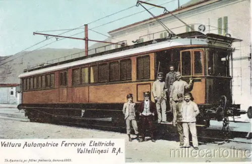 * VALTELLINA - Triebwagen Ferrovie Eletriche Valtellini R.A.