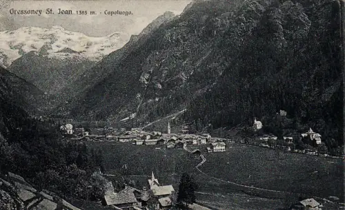 #GRESSONEY st. Jean- CAPOLUOGO