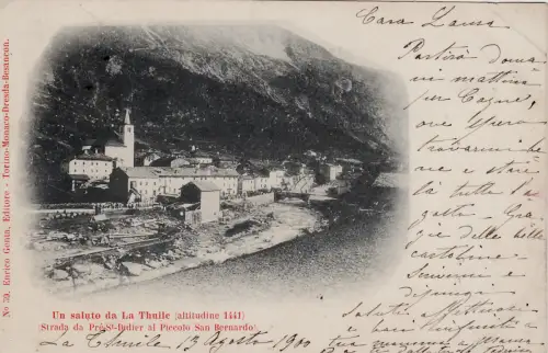 #LA THUILE: ROAD DA PRE ST. DIDIER AL PICCOLO S. BERNARDO