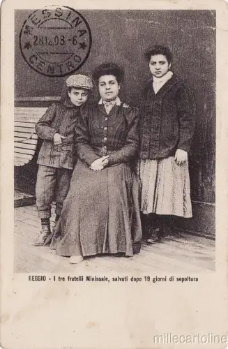 #REGGIO C: DIE DREI MINISSALE-BRÜDER, GERETTET NACH 18 TAGEN BESTATTUNG