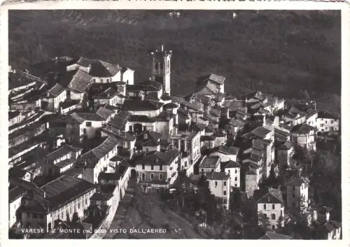 # VARESE: S. MONTE AUS DEM FLUGZEUG GESEHEN