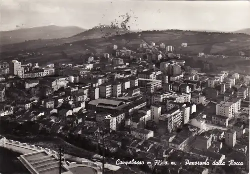 #CAMPOBASSO: PANORAMA VOM FELSEN