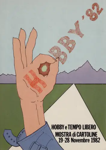 #TURIN: HOBBY 82 - AUSSTELLUNG ALTER POSTKARTEN UND FREIZEIT