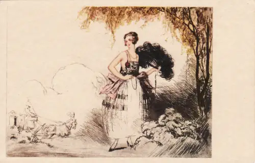 # DAMEN: Auf der Werbeseite CAMILLONI - KAFFEERÖSTEREI - Rom