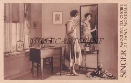 SINGER - Berufseinsteigerschule, Postkarte