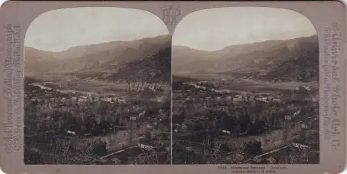 STEREOVIEW - Colorado - Glenwood Springs (C.H.Graves) 1900