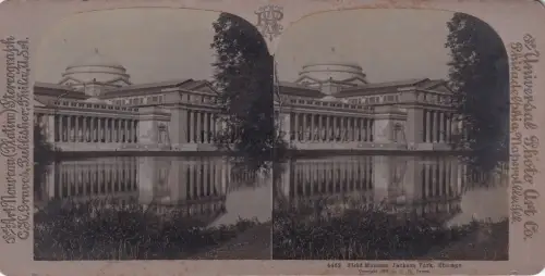 STEREOVIEW - Chicago Illinois - Field Museum, Jackson Park (C.H.Graves) 1905