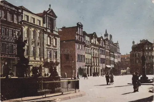 POLEN - Poznan Poznaniu, Stary Rynek, Postkarte