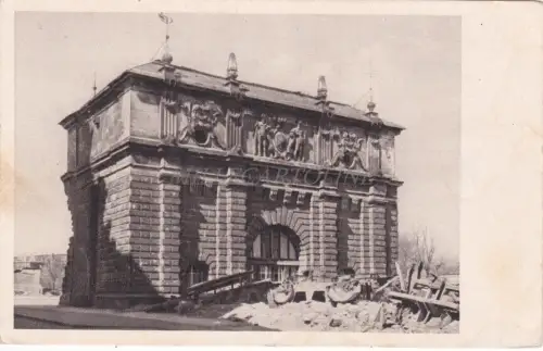 POLEN - Danzig, Wysoka Brama zbudowana w. 1590 Zygmunta III, Postkarte 1952