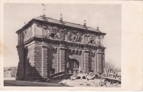 POLEN - Danzig, Wysoka Brama zbudowana w. 1590 Zygmunta III, Postkarte 1952
