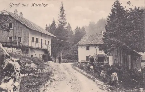 POLEN - Gruss aus Karniza, Postkarte