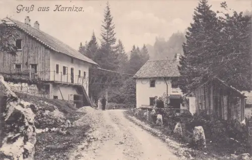 POLEN - Gruss aus Karniza, Postkarte