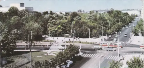 POLEN - Warszawa, Skrzyzowanie ulic. Marszalkowskiej, Postkarte 1968