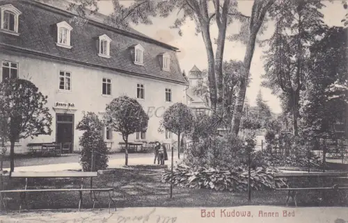 POLEN - Bad Kudowa, Annen Bad, Postkarte Kudova Zdroj