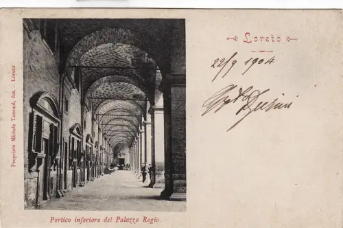 #LORETO: UNTERE VERANDA DES KÖNIGSPALASTES