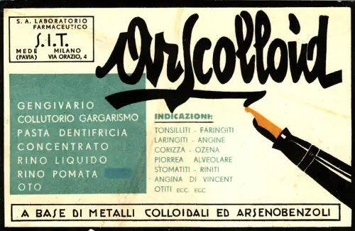 #WERBUNG ZAHNFLEISCH ARSCOLLOID -