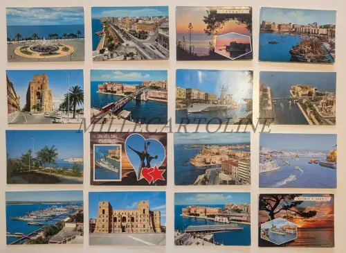 TARANTO - Lot 58 Postkarten