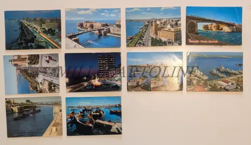 TARANTO - Lot 58 Postkarten