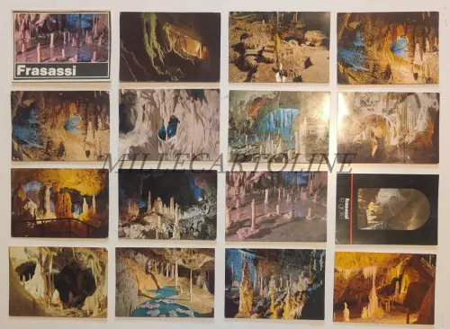 GROTTE DI PHRASASSI GENGA - Lot 74 Postkarten und Kartons