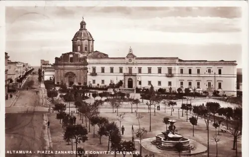 #ALTAMURA: PIAZZA ZANARDELLI E CONVITTO CAGNAZZI