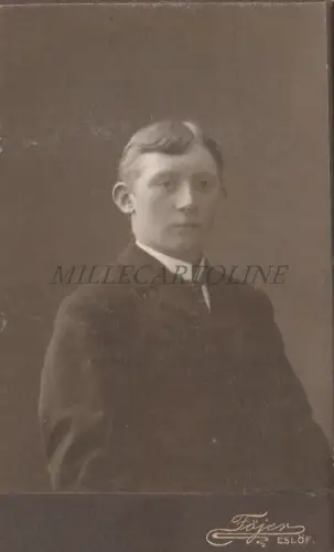 CDV FOTO - Junge, Schweden, Eslöv, Föjer