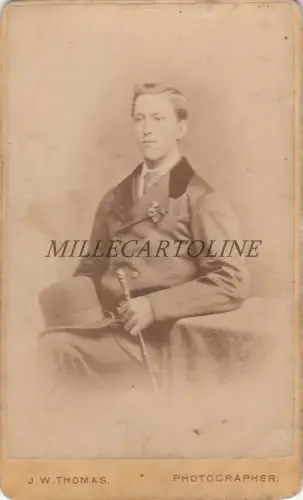 SCHOTTLAND - Hastings - CDV Photo J.W.Thomas - Eleganter Mann