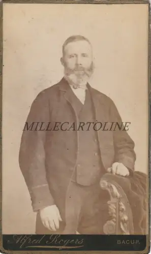 ENGLAND - Bacup - CDV Photo Alfred Rogers - Man