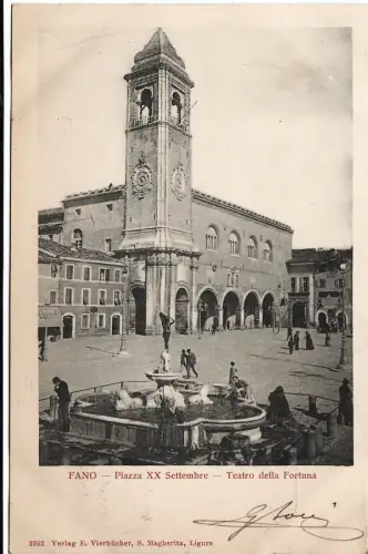 #FANO: PIAZZA XX SEPTEMBER - THEATRO DELLA FORTUNA