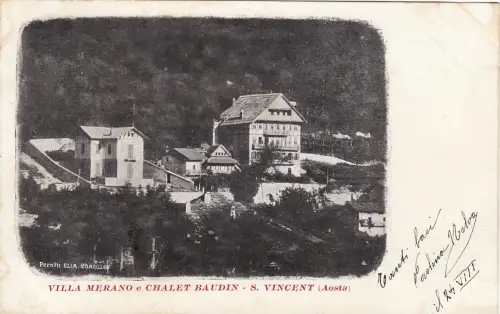 #ST. VINCENT: VILLE MERAN E CHALET BAUDIN