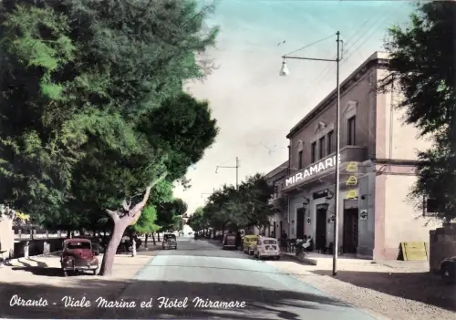 #OTRANTO: VIALE MARINA UND HOTEL MIRAMARE