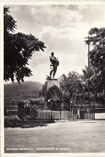 #SOVERIA MANNELLI: MONUM. AI CADUTI