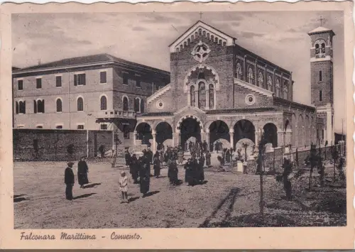 FALCONARA MARITTIMA - Kloster, Postkarte 1938