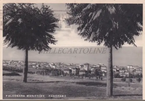 FALCONARA MARITTIMA - Panorama, Postkarte 1939